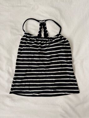 stripe tankini